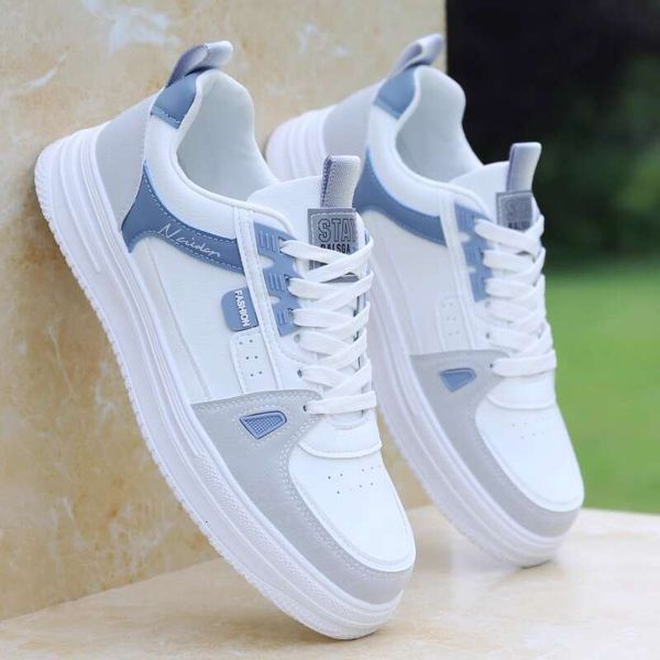 Lightweight Waterproof White Sneakers for Men