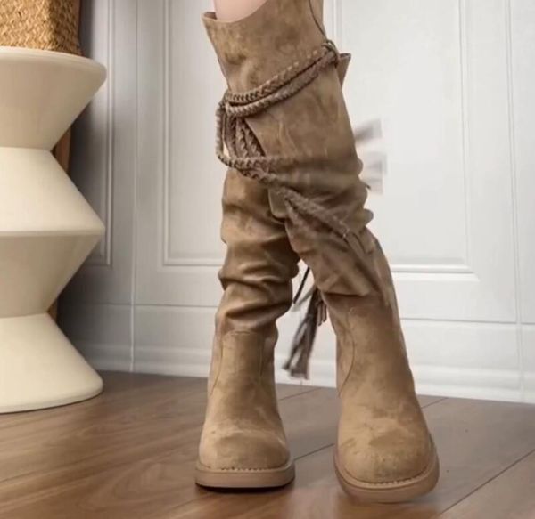 Ride in Style: Stunning Long Equestrian Knight Knee Boots
