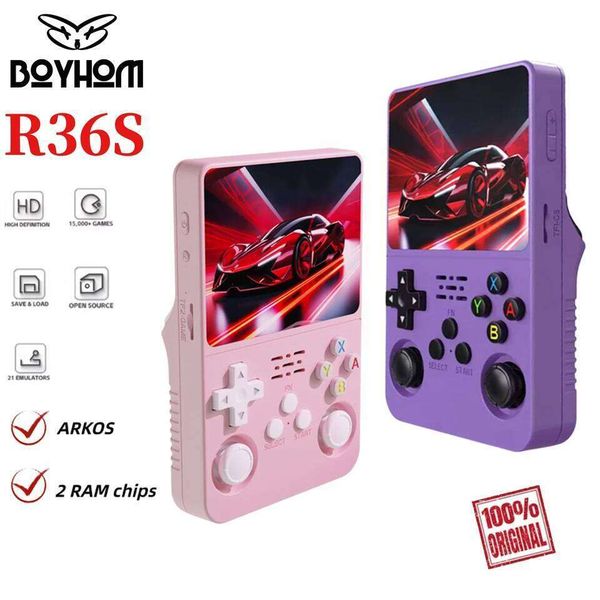 ARKOS 100% R36S Retro Handheld Game Console 3.5'' I,15000+ Games, Linux Portable Pocket Player, Back to School Gifts J260513