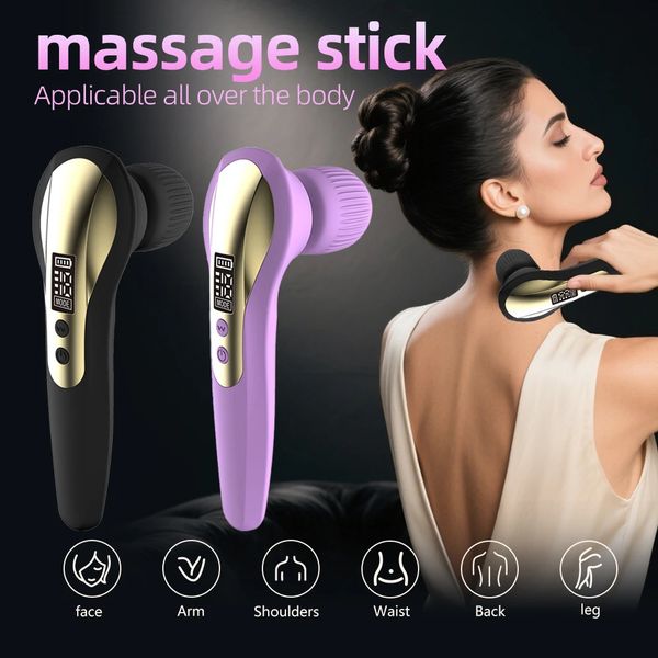 Portable Massage Gun 19 Mode 4 Speed Personal Handheld Vibrating Massager Deep Tissue Muscle Percussion For Full Body 260514