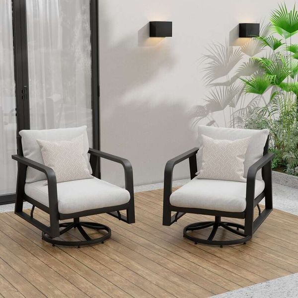 FR Two swivel chairs