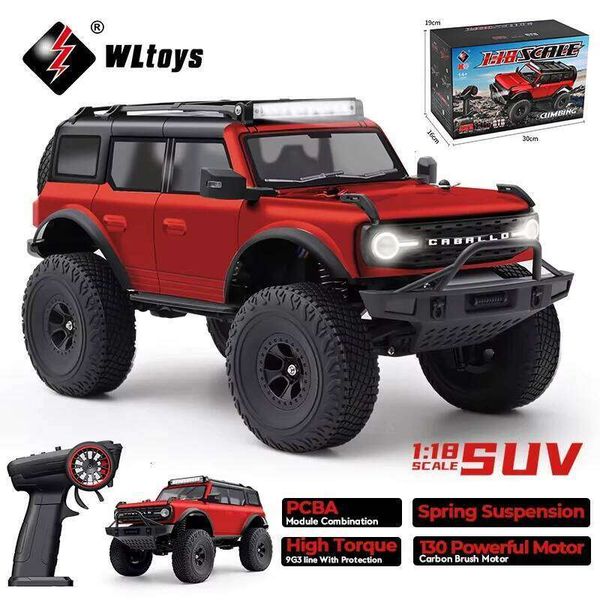 Limited Time Offer WLtoys 184023 1/18 RC Off-Road 4x4 Mechanical Transmission Switchable High and Low Speed Climbing Car 26Y0514