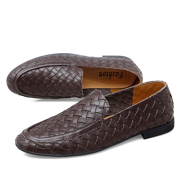 Men's Cowhide Leather Business Casual Shoes