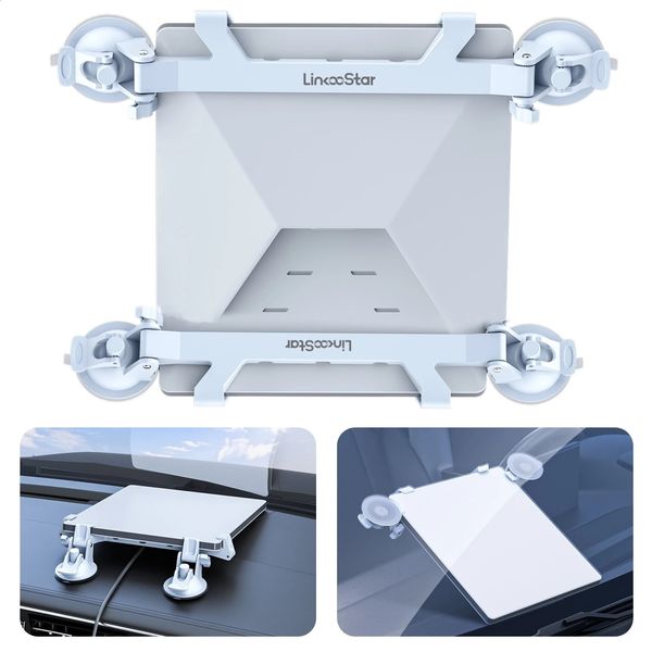 4 Suction Cups and 2 Brackets For Starlink Mini Mount Suction Cup Car Sunroof Suction Mounting Bracket for RVs Boats Glass roof 260511