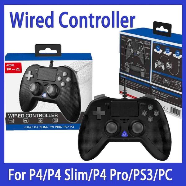 PG-P4018 Wired Game for Slim Pro/PC Plug-and-Play Triangle Hero Controller with Turbo Function W260518