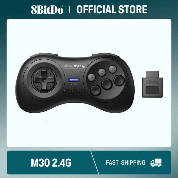 8BitDo M30 2.4G Wireless Gamepad for the Original and Mega Drive - Sega Genesis W260518