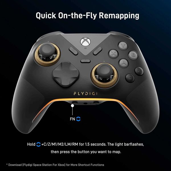FLYDIGI VADER 5S Wired Controller for Xbox Series XS Xbox One Windows 10/11 FORCEFLEX Adjustable Tension Joysticks FORCESWI H260519