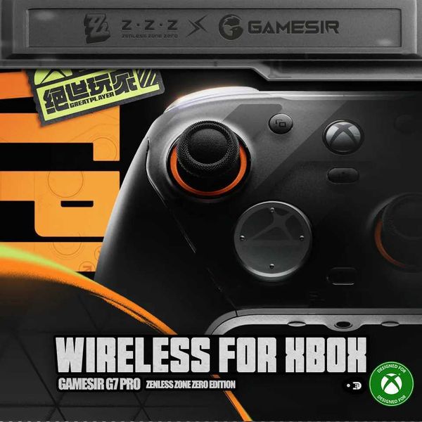 GameSir G7 Pro Zenless Zone Zero Wireless Xbox Game Controller Charging Dock TMR Joytick Hall Effect Trigger Gyro H260519