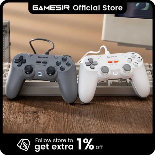 GameSir Tegenaria Lite Wired Game Controller Hall Effect Joysticks 1000Hz Polling Rate Anti-Drift for NintendoSwitch 2 PC H260519