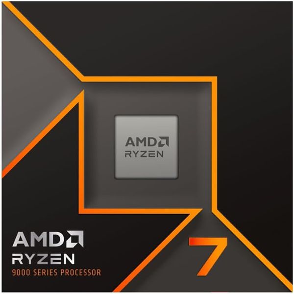 AMD Ryzen 7 9700X - High Performance 8-Core 16-Thread Processor with Boost Clock up to 5.5 GHz