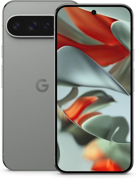 Google Pixel 1 9 Pro XL Unlocked Android Smartphone With Gemini Triple Rear Camera System 24 Hour Battery And 6 8 Super Actua Display Hazel 128 GB