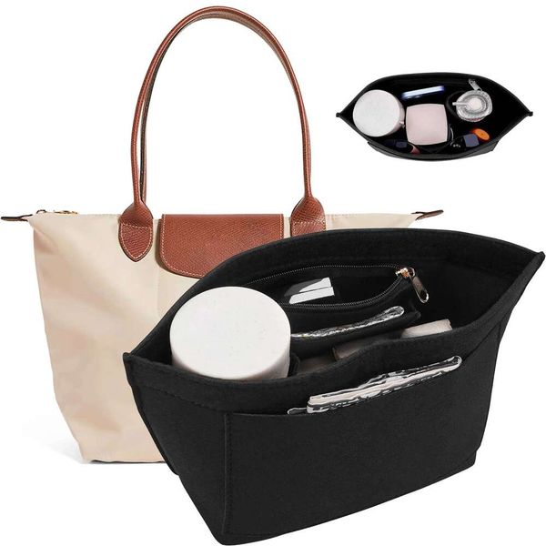 Insert, Felt Bag Organizer For Handbag Purse Organizer, 5 Colors, 3 Size 26Y0525