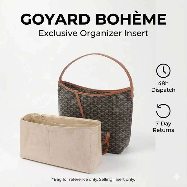 Portable Travel Organizer Felt Bag Tote Cosmetic Insert Liner Purse Pouch Women Storage Bags for Handbag 26Y0525