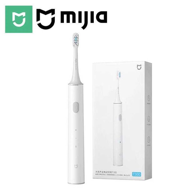 MIJIA T300 Electric Toothbrush IPX7 Waterproof Smart Sonic Brush Ultrasonic Whitening Teeth Tooth Brush For ToothbrushesL260526