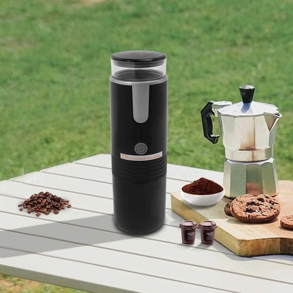 USB Capsule Coffee Maker 160ml 15Bar Espresso Machine Portable Car Travel Camping Coffee Machine Chic Home Barista Accessories L260526
