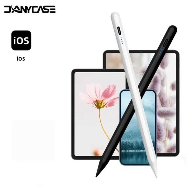 Stylus For Pencil 2025 iPad 11 13 M2 M3 Pro 13 11 M4 5/6/7/8/9/10th Gen Air3/4/5/6 Automatic Magnetic SuctionFast ChargingL260526