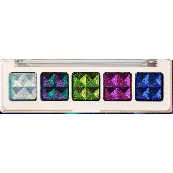 Chameleon Extreme Night Five-color Palette Blue Color Eyeshadow Makeup Creative Stage Look 260522