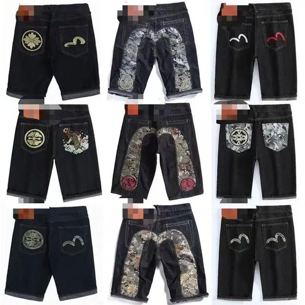 mens shorts designer Y2K jorts jeans Baggy Shorts High Waist Washed Denim jorts Harajuku Retro polo shorts Hip Hop Punk Gothic Wide Leg Pants Street Wear