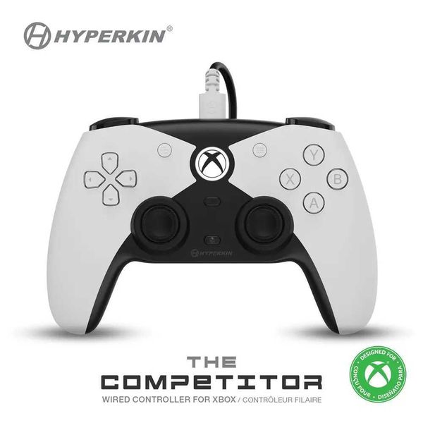Wired Controller with Hall Effect Sticks and Impulse Triggers for Xbox Series XS One PC - Officially Licensed White Z260526