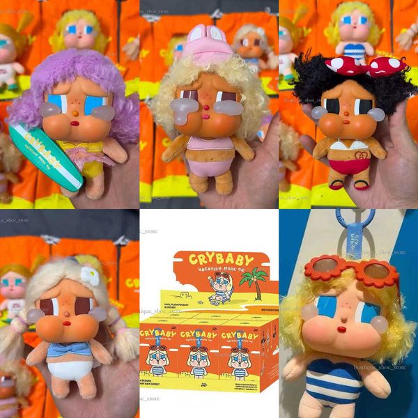 Bubble Mart Crybaby New Product Crying Baby Second Generation Vinyl Plush Pendant Blind Box Toy Doll Y260527