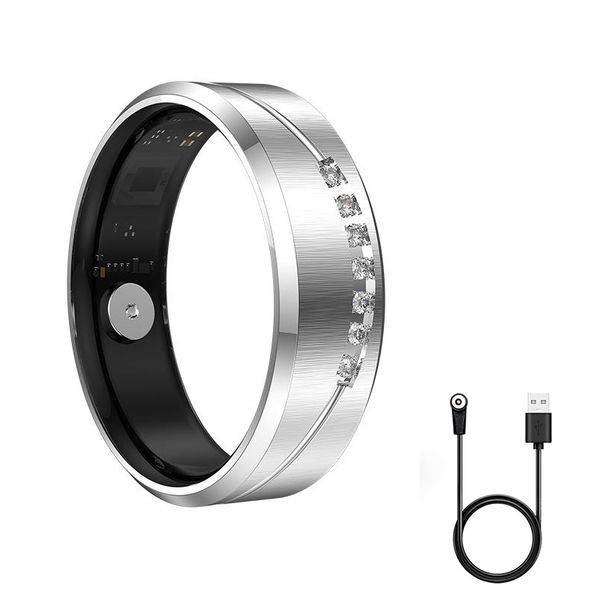 2026 Smart Ring Health Tracker for Men Women, Sleep Stress Exercise Health Monitoring, IP68 Waterproof, Long Battery Life, No Subscription, iOS Android Compatible