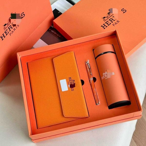 Notebook Set Signature Pen Thermos Cup Notepad Gift Box Business Souvenir T260528