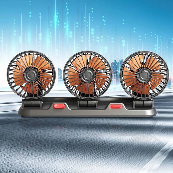 USB/12V/24V Low Noise Car Cooling Air Circulator Fan 360 Degree Rotatable for Home Office Fathers Day ddmysaturn