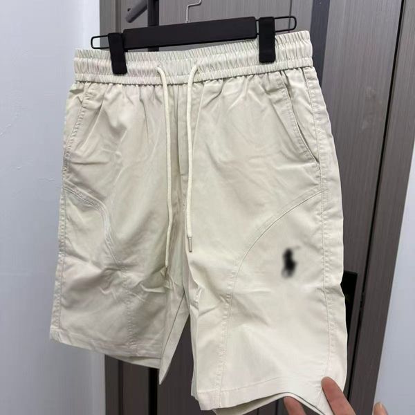 Men's designer Polo shorts, classic embroidery, men's shorts, knee-length, casual designer shorts, men's shorts
