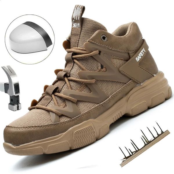 Tough & Reliable: Men's Anti-Smash Safety Work Boots for Ultimate Protection