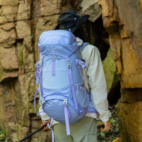 New Quality Nylon 40-Liter Large-Capacity Waterproof Mountaineering Bag Outdoor Equipment Sports Backpack