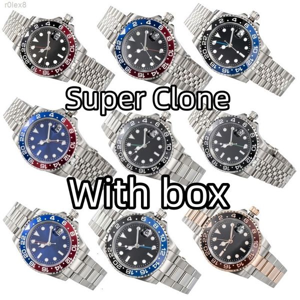 Mens Watches Automatic Mechanical Super Clone Watch Designer Classic style Luxury Diver Waterproof boss box