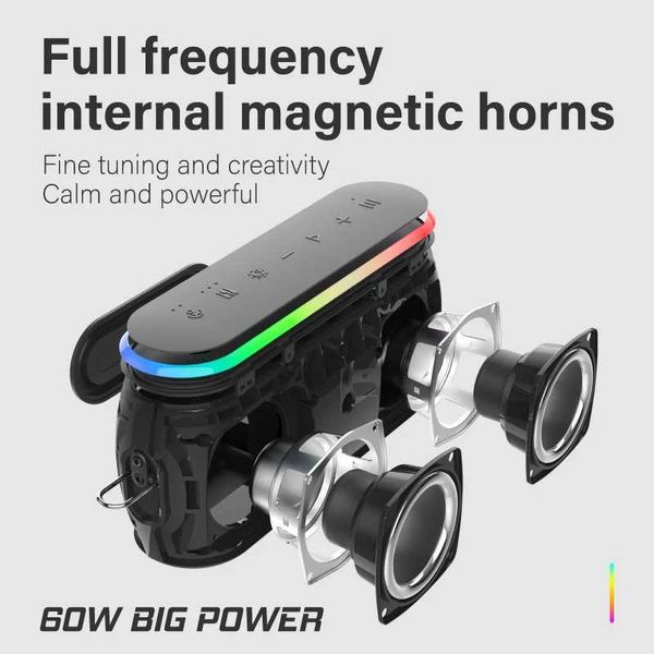X8 XDOBO III Bluetooth Speaker Wireless Subwoofer 6600mAh 60W Powerful Deep Bass Power Bank Outdoor Party Hiking Music Fun D260702WL28