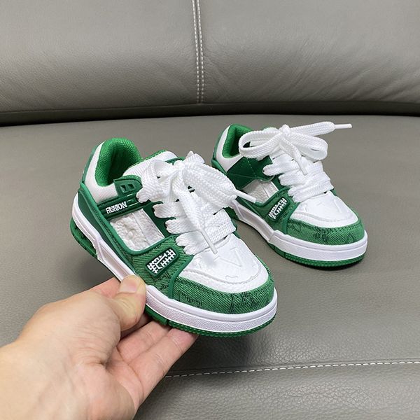 Free Shipping Worldwide luxury designer Minimalist Toddler Sports Shoes Comfortable Breathable Infant First Step Sneakers Size 26-35