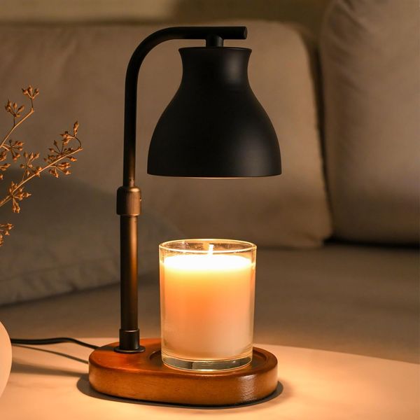 Candle Warmer Lamp with Timer - Electric Adjustable Candle Lamp Warmer, Birthday Gifts for Women, Mothers Day Gifts for Mom