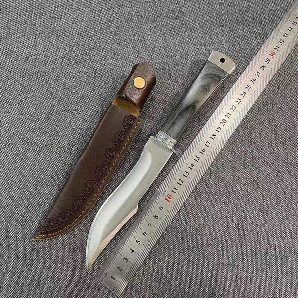 Sharp ABS Handle Outdoor Portable Multi-Functional Knife Household Sharp Peeling Fruit Knife Mongolian Handle Meat Knife Q260703