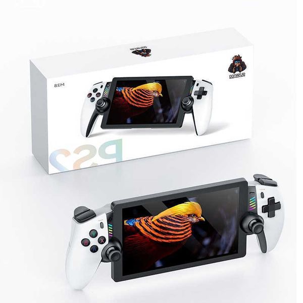 M28 256GB handheld game FLLBW console 71 IPS Screen supports large-scale PS2 games 3D dual joystick God of War 20000 games H260704