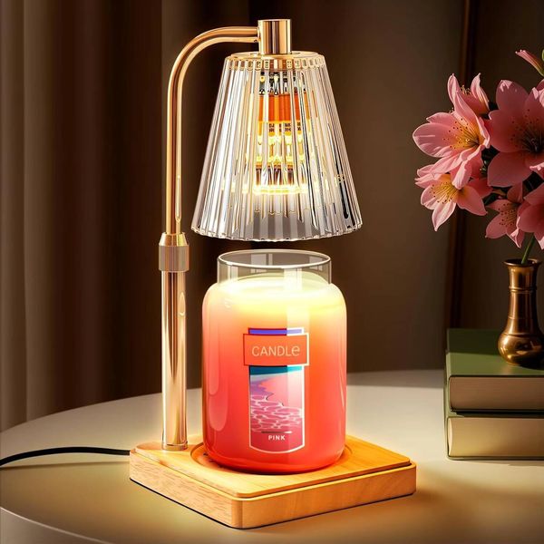 Christmas And Birthday Women: Gifts Mothers, Sisters, Friends, Warmer Lamp Timer, Candle Jar With Wax Melter, Suitable For Housewarming.