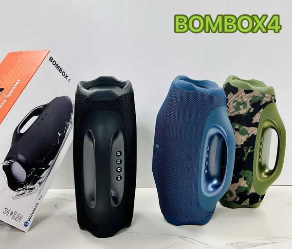 Carry Speaker BOMBOX4 God of War Bluetooth Speaker Outdoor Portable 38W High Power Subwoofer TWS Wireless Speaker T260703