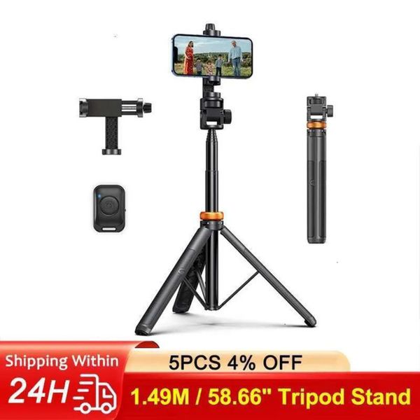 2026 New New 1.49M Tripod Outdoor Stand And Phone Action Camera Light 58.66 W/ 1/4 Screw Universal Video Bracket For Hohem outdoor Isteady M6 4H 3D