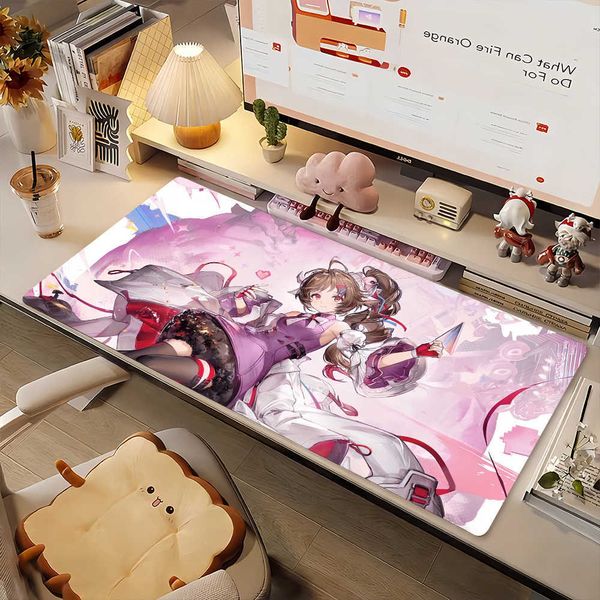 A-Arknights Game Endfield Ardelia Mouse Pad Non-slip Rubber Gamer Balance Computer Mat Decoracion Deskmat Laptop Office Large C260729