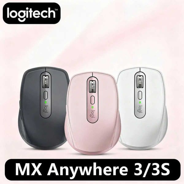 MX Anywhere 3S Wireless Mouse 8000 DPI Darkfield MagSpeed Logi Bolt 10m USB-C Fast Charge Mac X260707