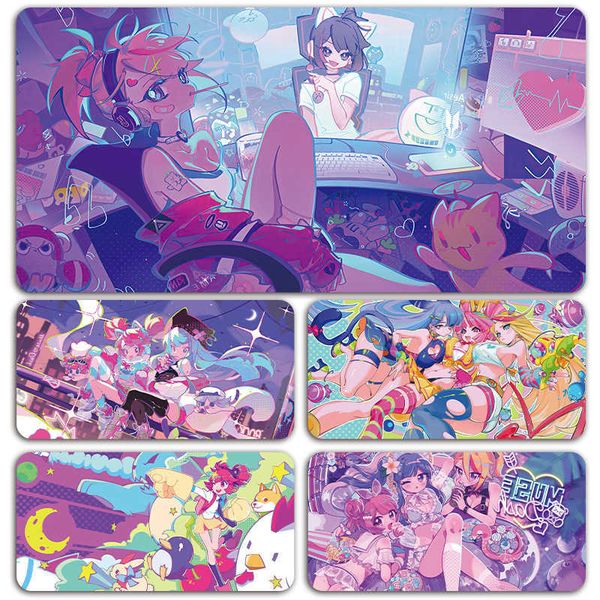 Rhythm Popular Game Muse Dash Doodle XXL Large Mousepad Keyboard Pad Gaming Mouse Pad C260729