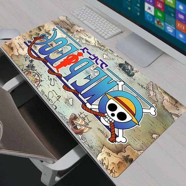 Mouse Computer Pad Gamer Mouse Pads Large Gaming Mousepad XXL Mouse Pads One Piece Luffy Desk Mause Pad Keyboard Mouse Carpet D2607079XR7