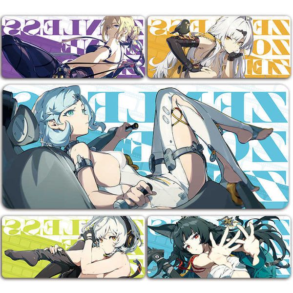Zone Zenless Zero Mouse Pad ZZZ Yixuan Seed Ellen Hoshimi Miyabi Jufufu Yuzuha Alice XXL Large Mousepad Keyboard Mats C260729