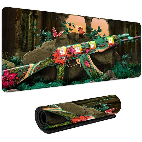 Counter CSGO Strike Gun AK M4 game Boys esports Thickens oversized mouse pad table pad keyboard pad custom non-slip desk mat C260729