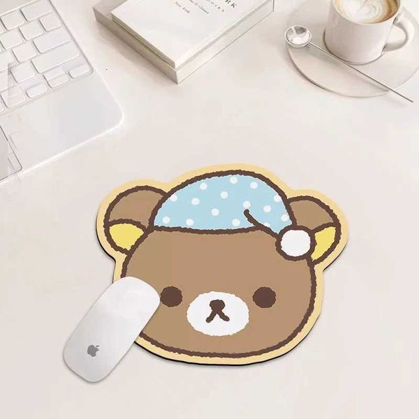 And Girls cute simple unique portable anti-slip rubber mouse pad high-value appearance desk pad laptop dirt-resi J260707