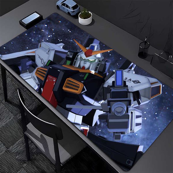 Warrior Mechanical Gundam Mk II Mousepad Large Gaming Keyboard Gamer Mouse Pad on The Table Desk Mat coaster PC Anime Mouse Mats D260709