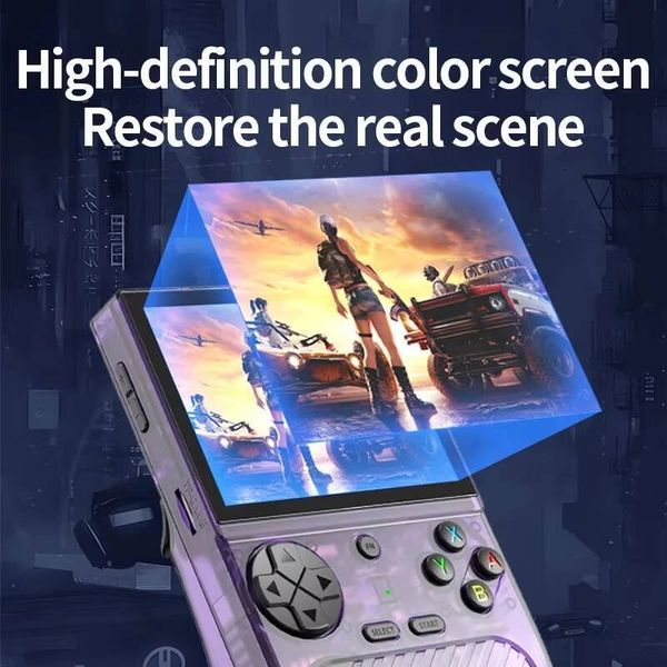NEW K36S Handheld Linux System Player Built-in Games Classic Portable Console Audio Video Game Kids Gift 26L0709