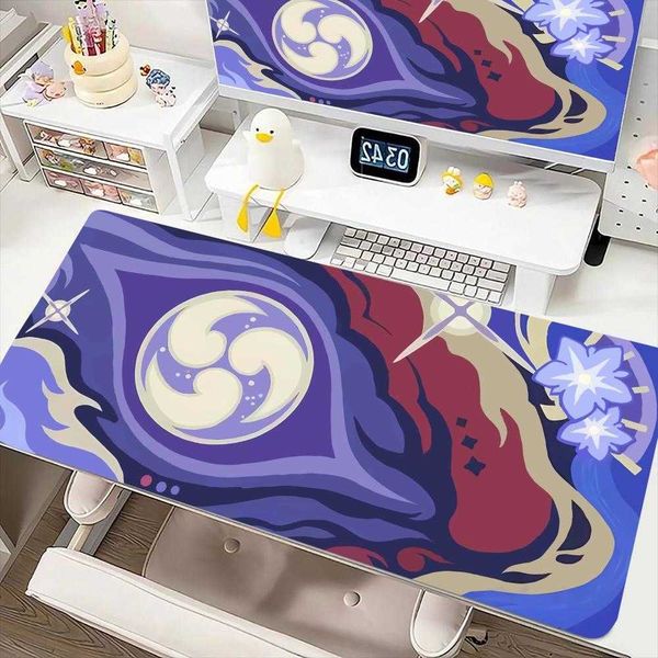 Mausepad Large Genshin Impact Gaming Laptops Gamer Keyboard Pad Pc Accessories Deskmat Mouse Rubber Mat Mousepad D260709