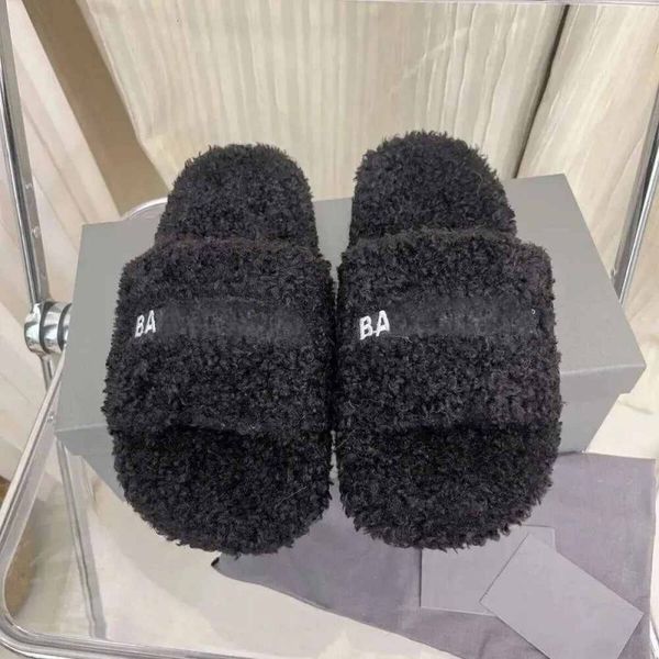 Luxury Wool Slides for Men and Women